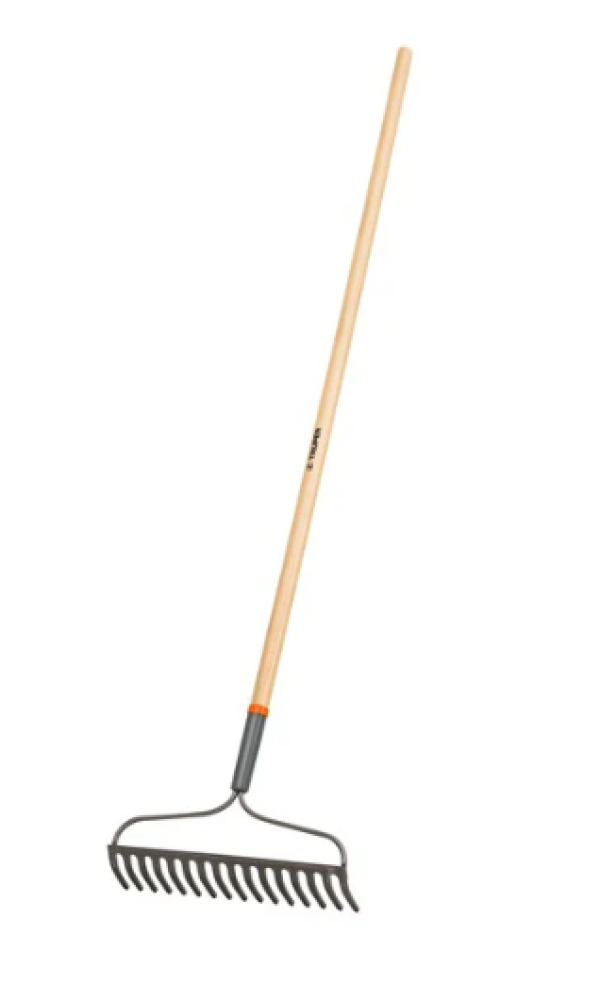 Rastillo jardinero 16'' mango 54